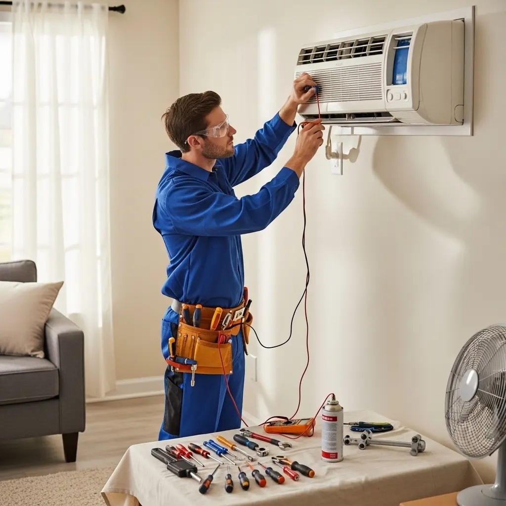 Sancaktepe Ariston Ariston klima gaz dolumu ve bakım – Enerji verimliliği artırıldı. - Teknik servis örneği
